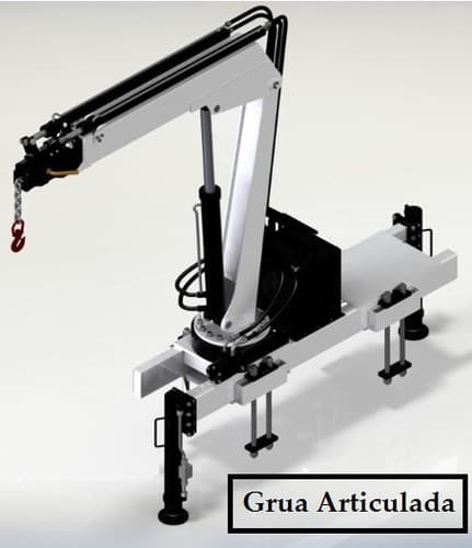 Grúa Articulada Electrohidráulica